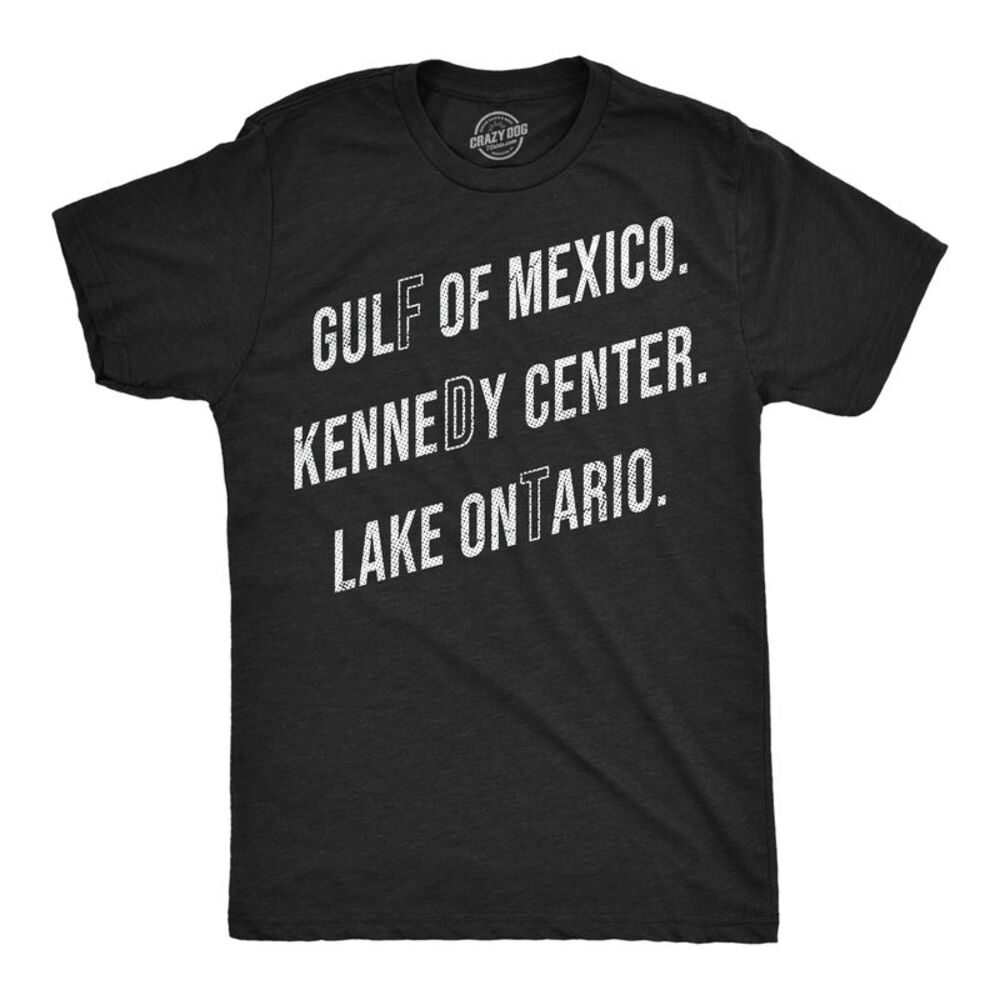 Mens T Shirts Gulf Of Mexico Kennedy Center Lake Ontario Tee For Men